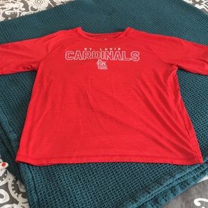 St. Louis Cardinals Tee Shirt red size LG